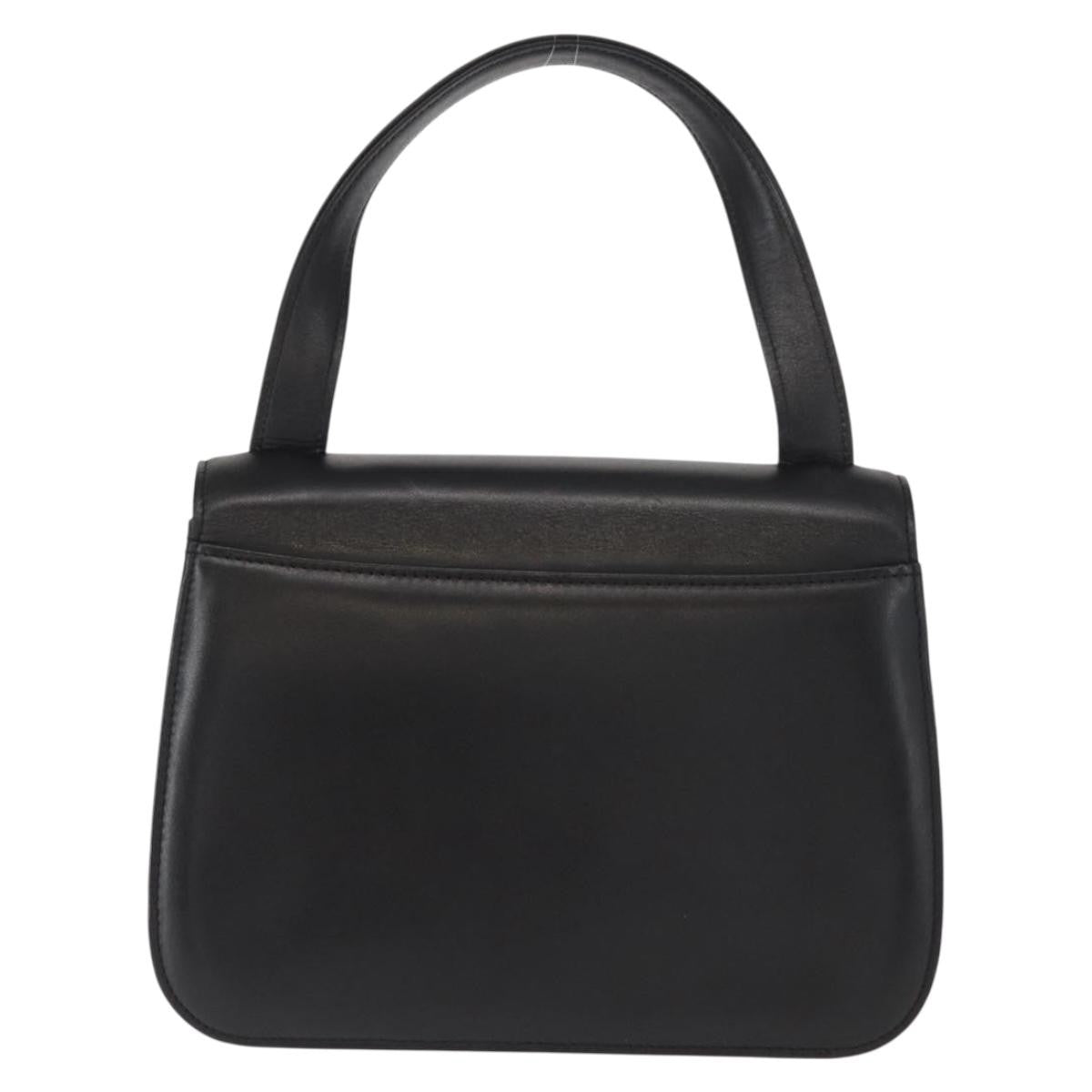 Givenchy Vintage Handbag Leather, BLACK, LEATHER, Handbag
