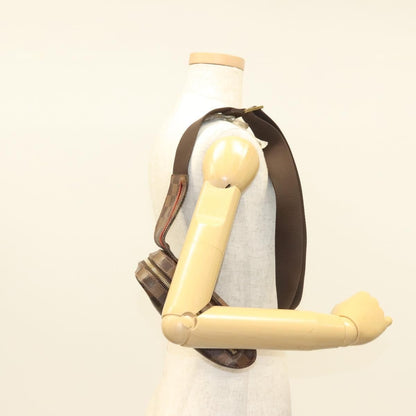 Louis Vuitton Geronimos Waist Bag Damier, BROWN, CANVAS, Shoulder bag