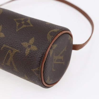 Louis Vuitton Papillon Pochette Monogram Canvas, BROWN, CANVAS, Handbag