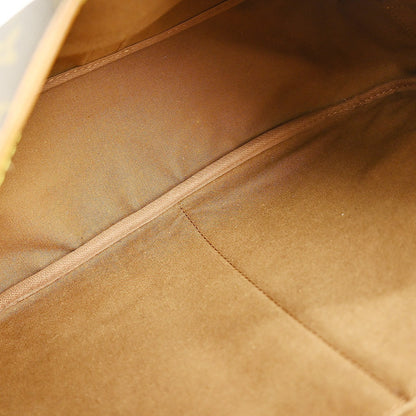 Louis Vuitton Saumur Handbag Monogram Canvas, BROWN, CANVAS, Shoulder bag