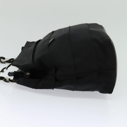 Salvatore Ferragamo Vala Shoulder Bag Canvas, BLACK, CANVAS, Shoulder bag