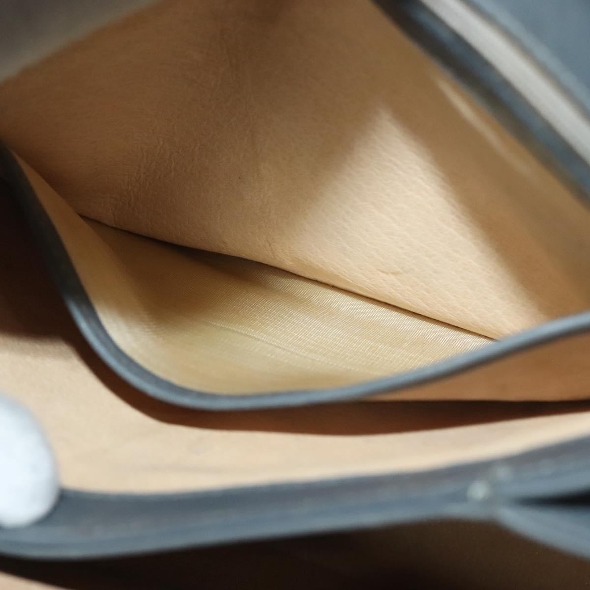 Gucci 1973 Top Handle Bag Leather, GRAY, LEATHER, Handbag