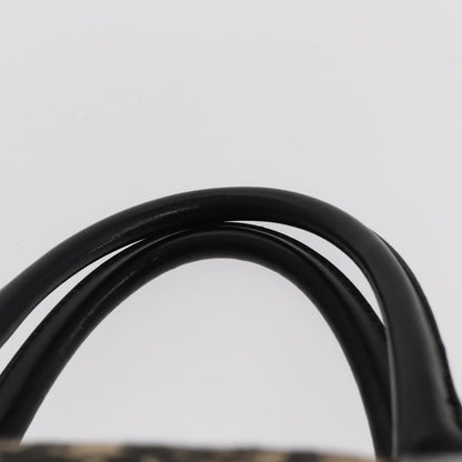 Christian Dior Vintage Trotter Boston Bag Canvas, BLACK, CANVAS, Travel bag