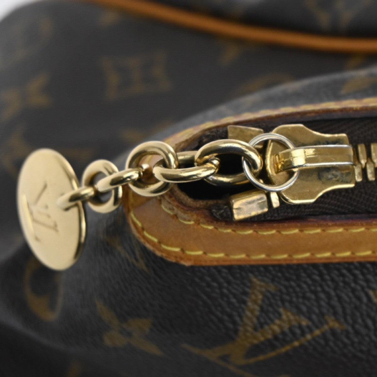 Louis Vuitton Tivoli Handbag Monogram Canvas, BROWN, CANVAS, Shoulder bag