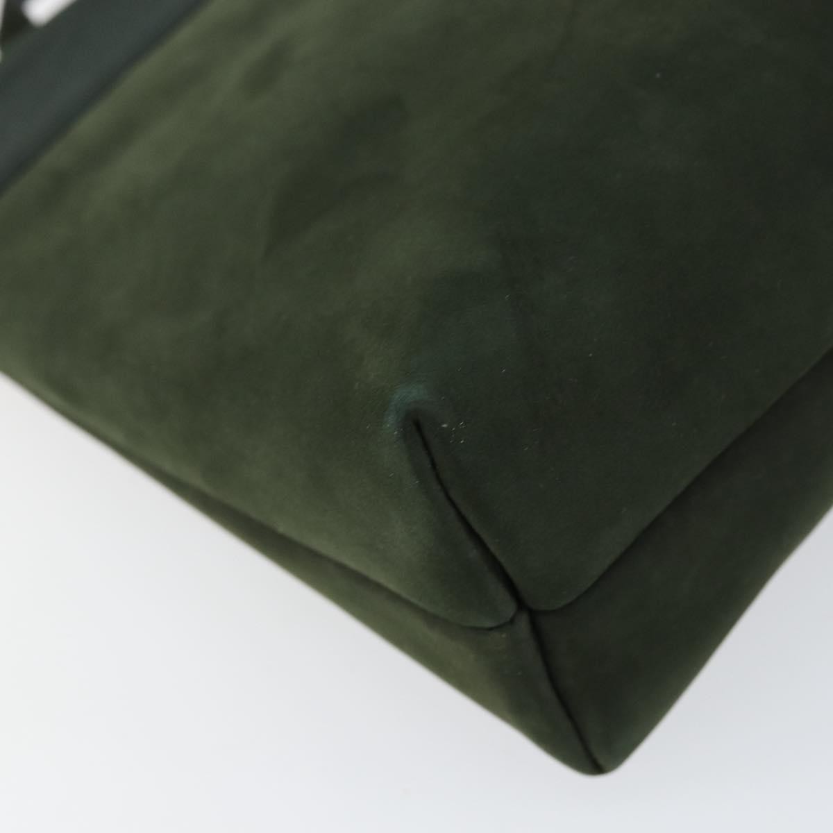 Salvatore Ferragamo Vala Shoulder Bag Suede, KHAKI, SUEDE, Shoulder bag