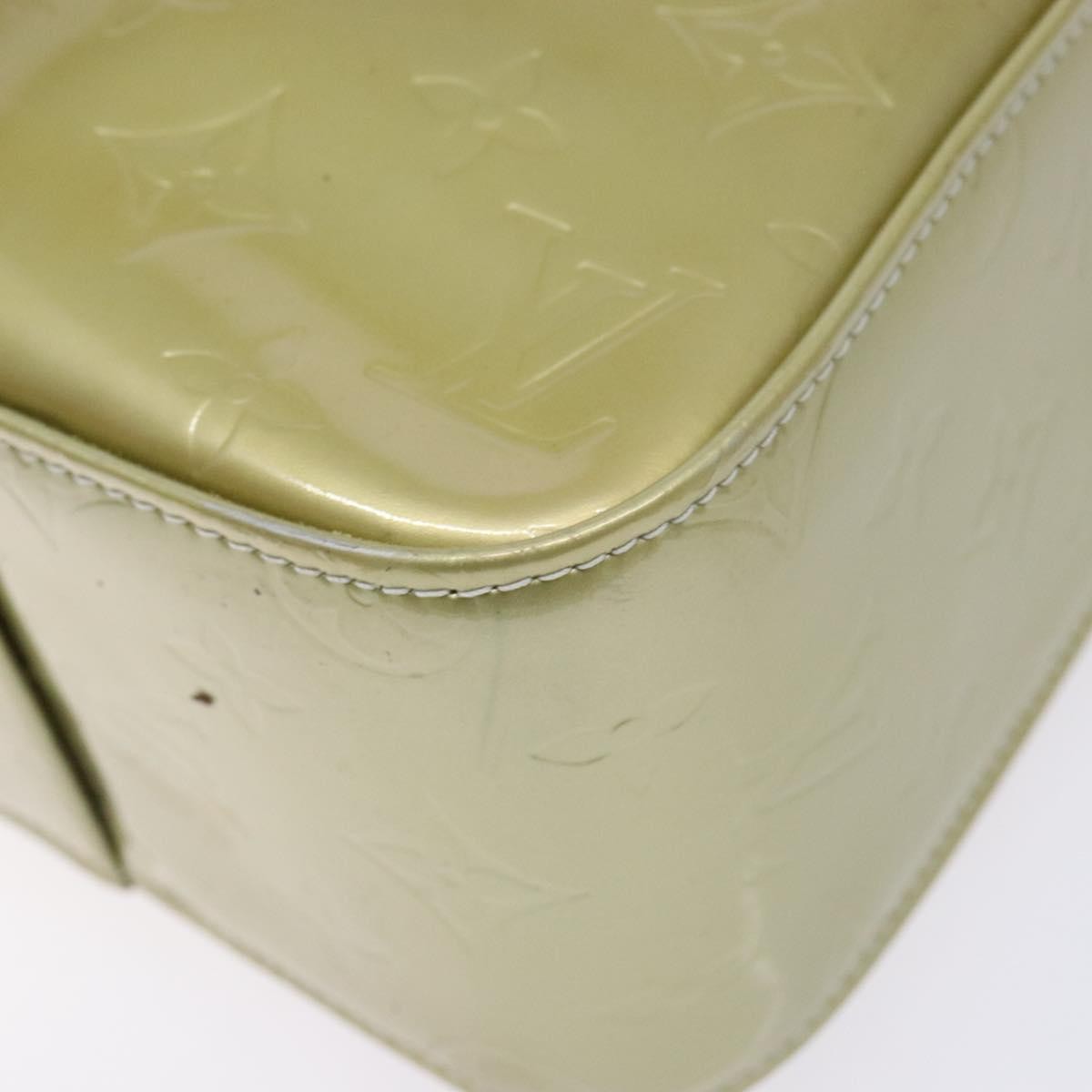 Louis Vuitton Columbus Handbag Monogram Vernis, BEIGE, PATENT_LEATHER, Tote bag