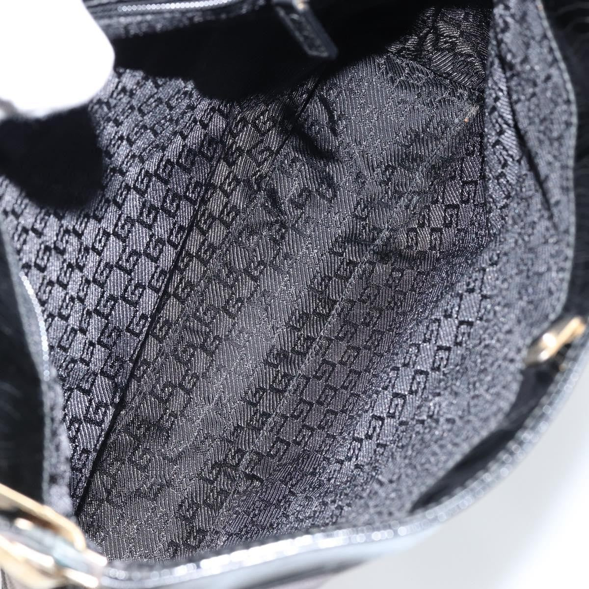 Gucci Sherry line shoulder bag Canvas, BLACK, CANVAS, Shoulder bag