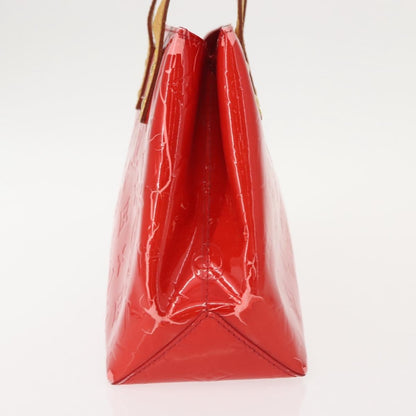 Louis Vuitton Reade Handbag Monogram Vernis, RED, PATENT_LEATHER, Handbag