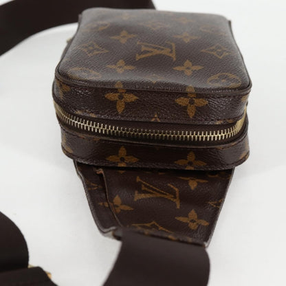 Louis Vuitton Geronimos Waist Bag Monogram Canvas, BROWN, CANVAS, Shoulder bag