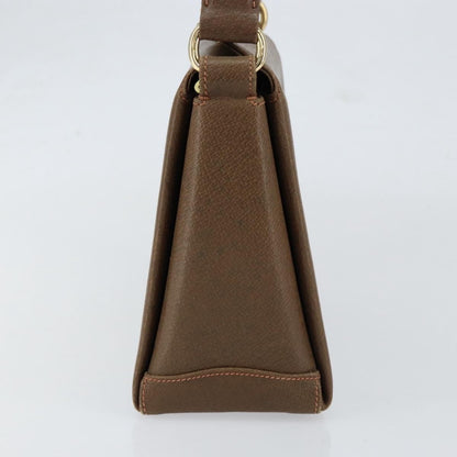 Gucci Vintage Shoulder Bag Leather, BROWN, LEATHER, Shoulder bag