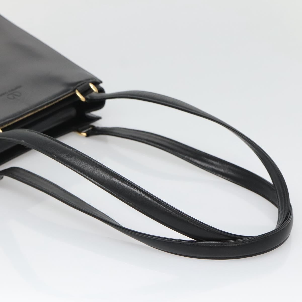 Valentino Garavani Vintage shoulder bag Leather, BLACK, LEATHER, Shoulder bag