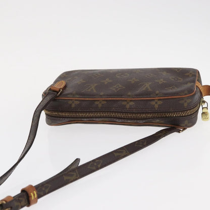 Louis Vuitton Pochette Marly Bandouliere Bag Monogram Canvas, BROWN, CANVAS, Shoulder bag