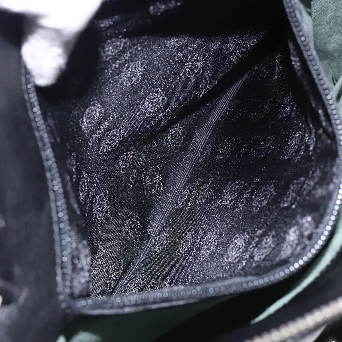 Loewe Vintage Shoulder Bag Leather, BLACK, LEATHER, Shoulder bag