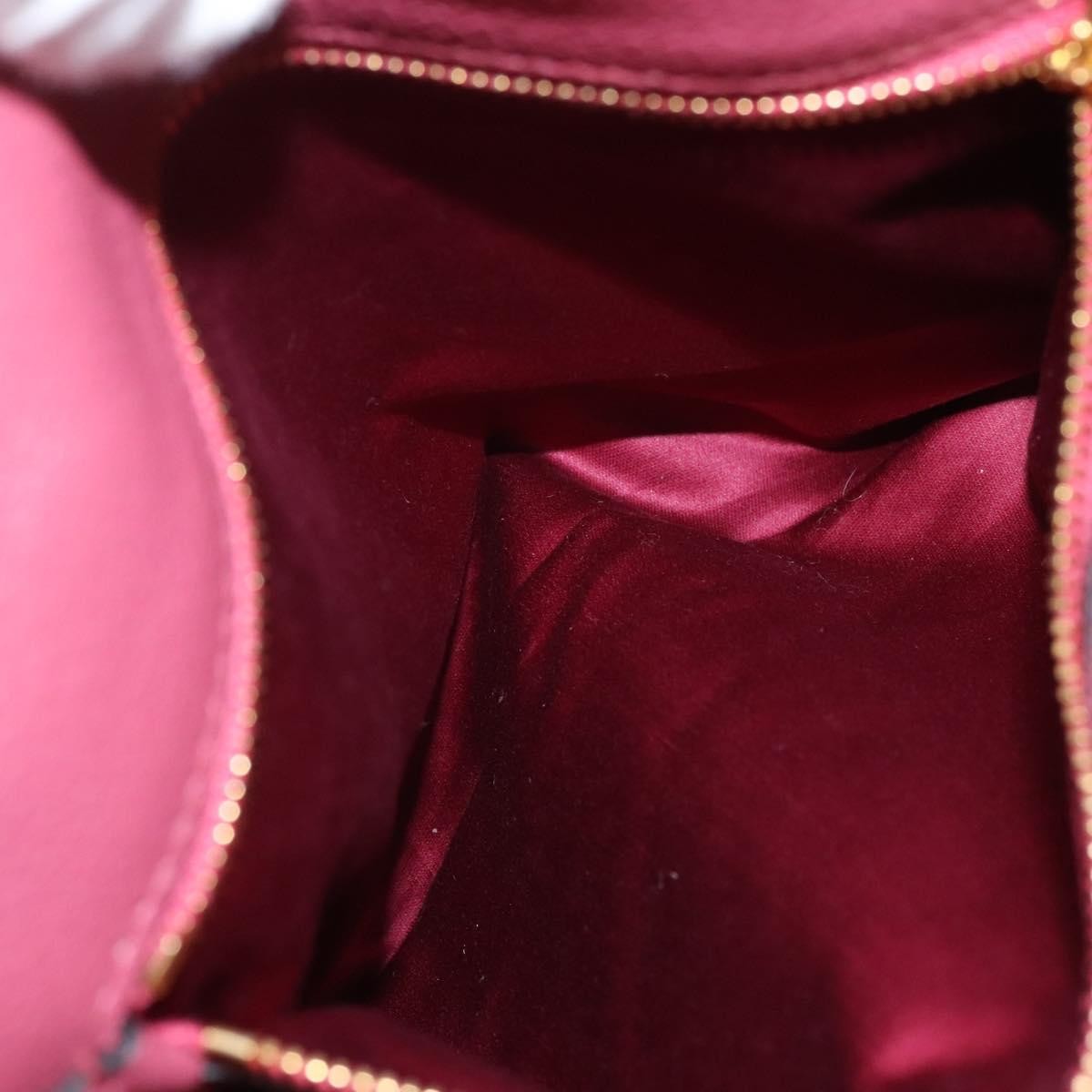 Miu Miu Convertible Madras Side Zip Satchel Grainy Leather, PINK, LEATHER, Handbag