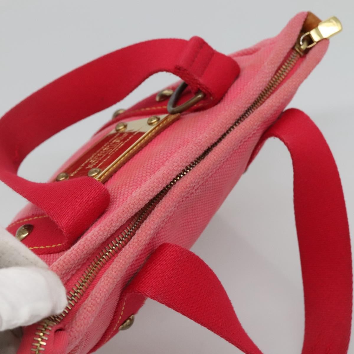 Louis Vuitton Antigua Tote Canvas, PINK, CANVAS, Tote bag