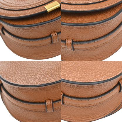 Chloe Marcie Crossbody Bag Leather, BROWN, LEATHER, Clutche & pouche
