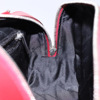 Salvatore Ferragamo Gancini Shoulder Bag Leather, RED, LEATHER, Shoulder bag