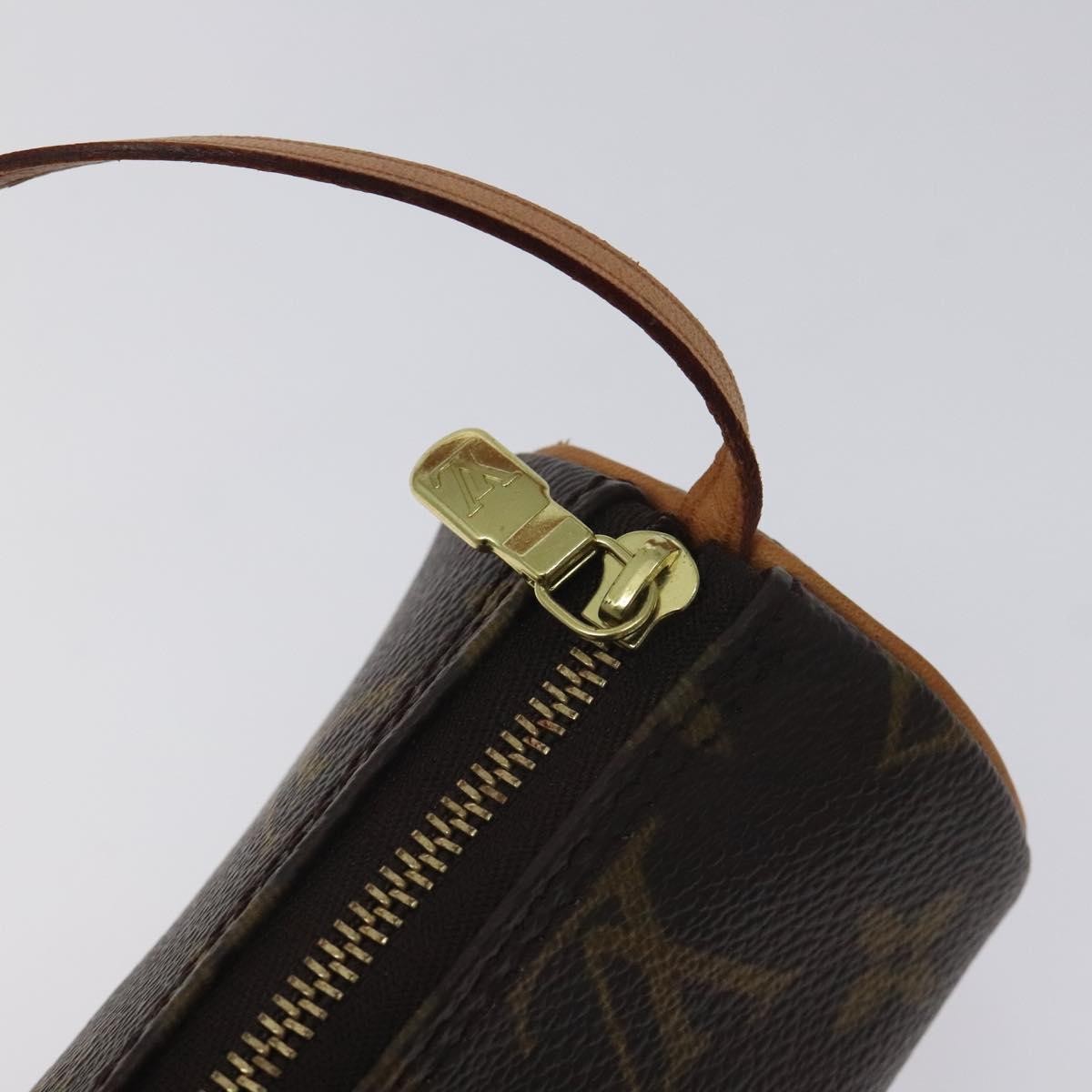 Louis Vuitton Papillon Pochette Monogram Canvas, BROWN, CANVAS, Handbag