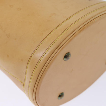 Louis Vuitton Bucket Bag Leather, BEIGE, LEATHER, Handbag
