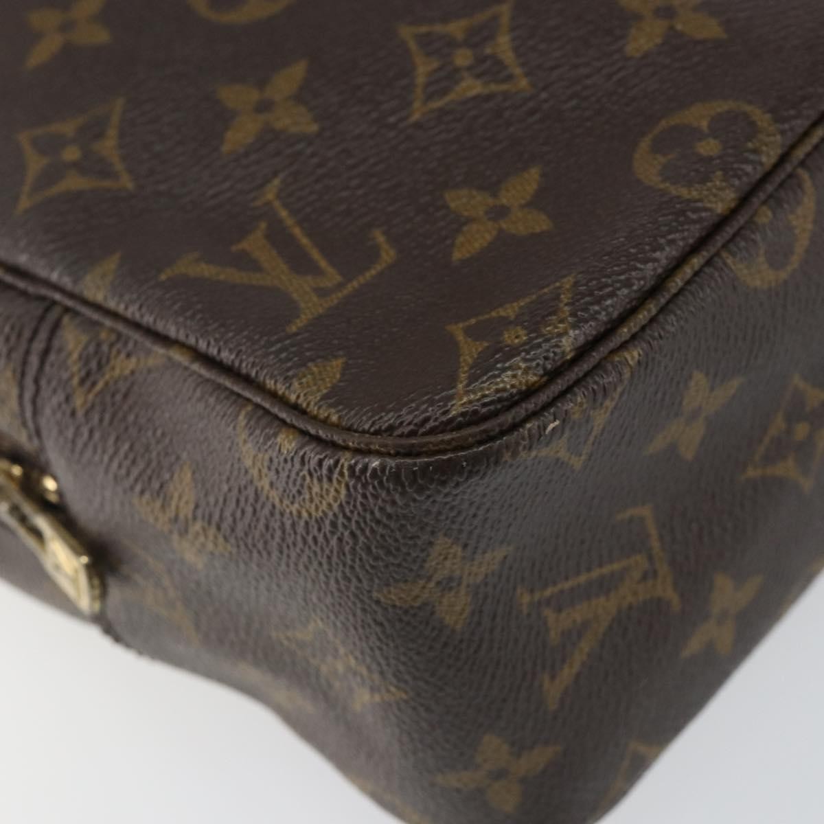 Louis Vuitton Trousse Toilette Monogram Canvas, BROWN, CANVAS, Clutche & pouche
