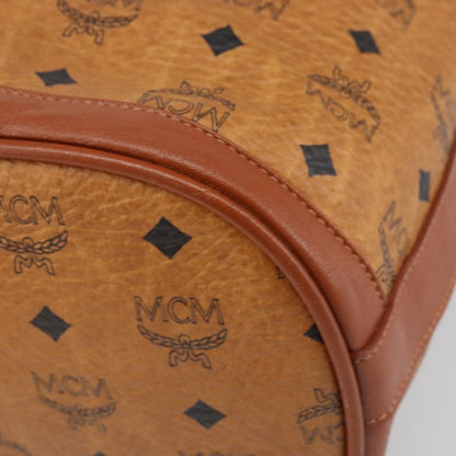 MCM Visetos Shoulder bag PVC, Brown, PVC, Shoulder Bag