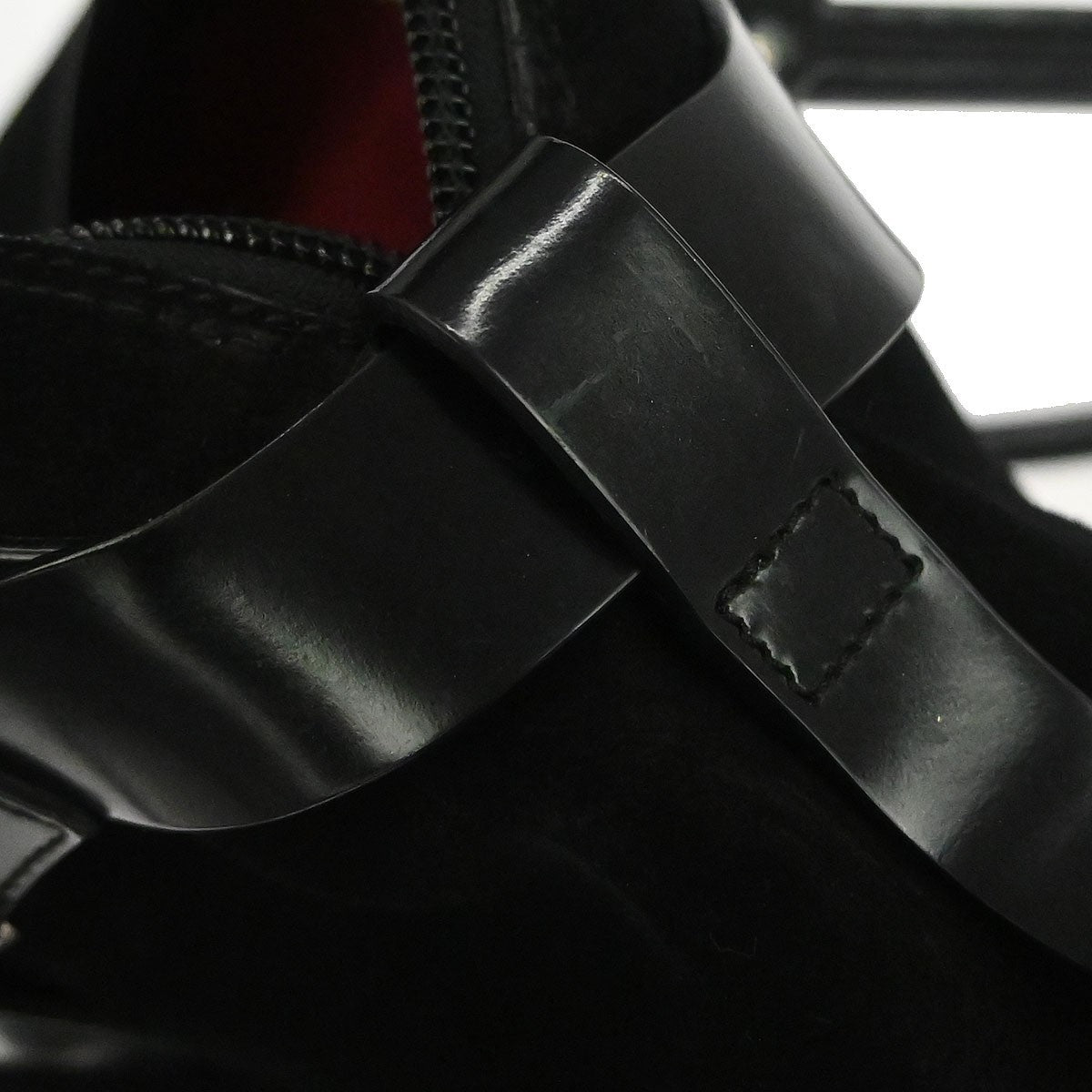 Salvatore Ferragamo Gancini handbag Suede, BLACK, SUEDE, Handbag