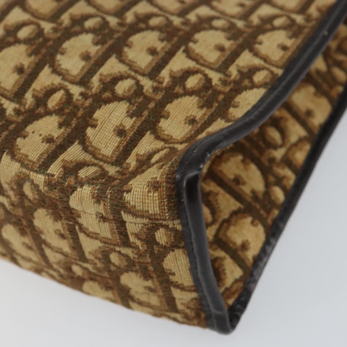 Christian Dior Trotter shoulder bag Canvas, BEIGE, CANVAS, Shoulder bag