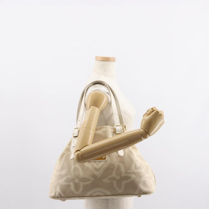 Louis Vuitton Tahitienne Cabas Canvas, BEIGE, CANVAS, Tote bag