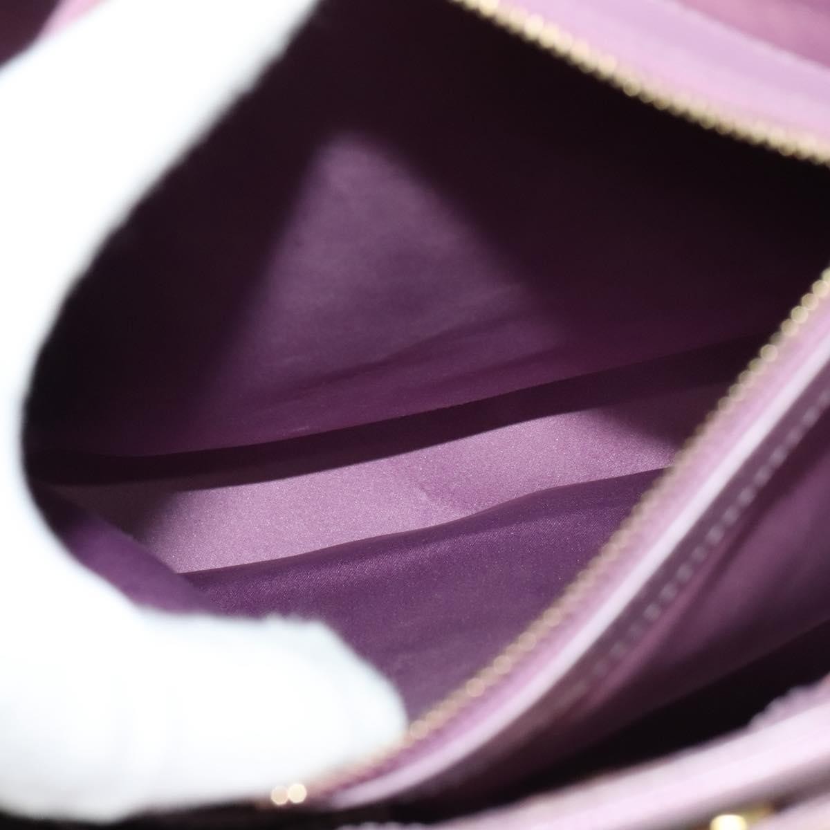 Salvatore Ferragamo Vara Bow Chain Tote Leather, PURPLE, LEATHER, Tote bag