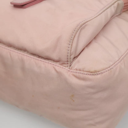 Prada Buckle Messenger Bag Tessuto, PINK, NYLON, Shoulder bag