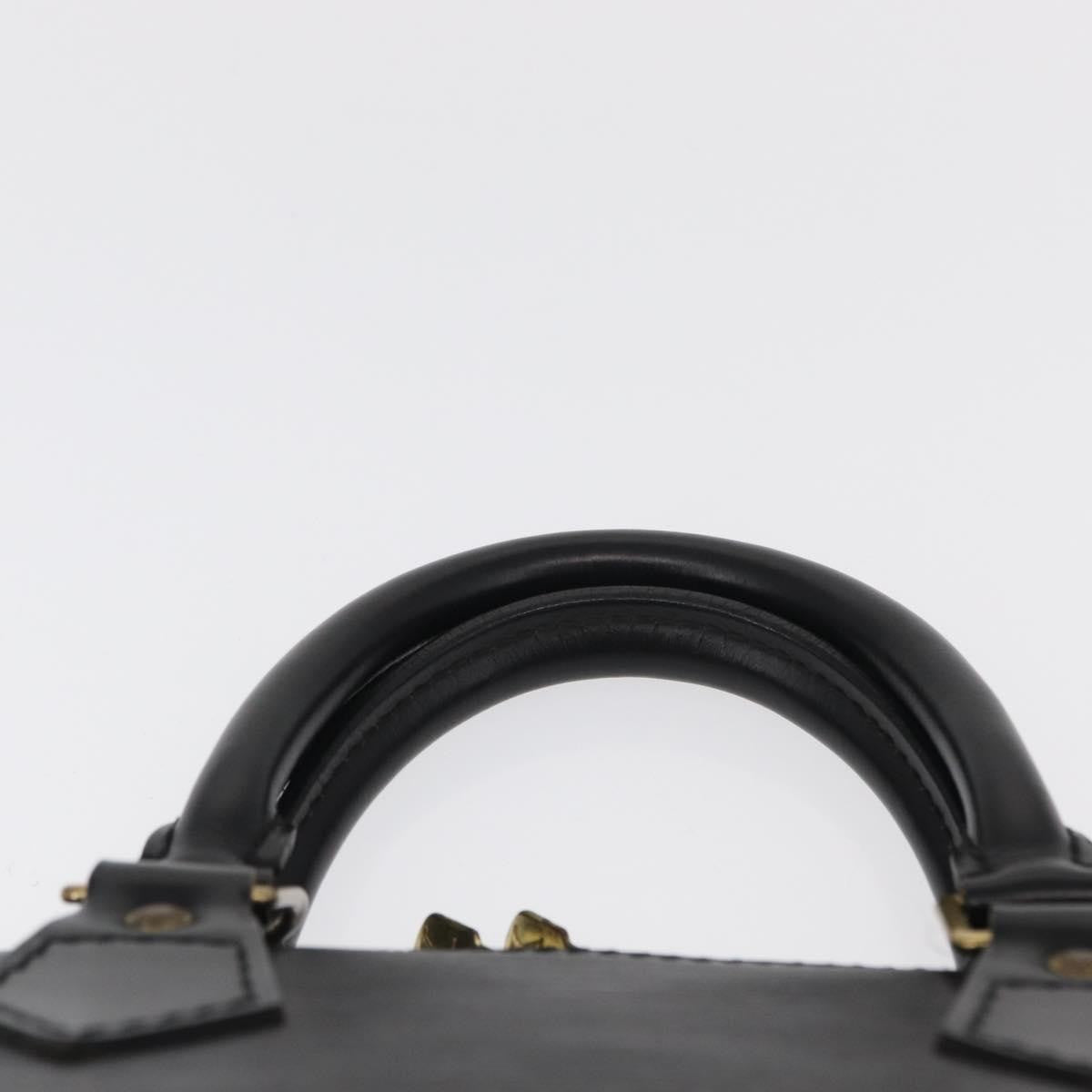 Louis Vuitton Alma Handbag Epi Leather, BLACK, LEATHER, Handbag