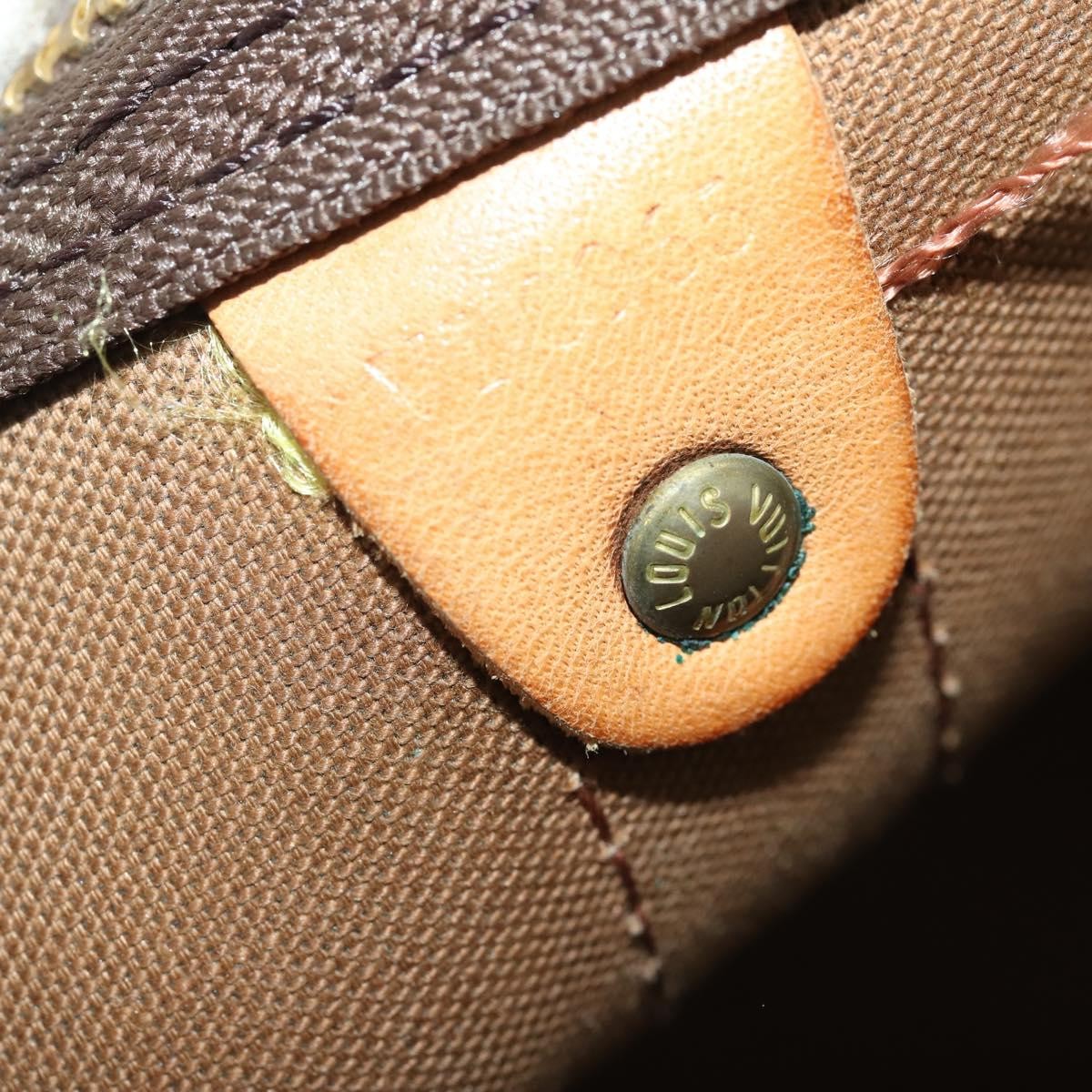 Louis Vuitton Keepall Bandouliere Bag Monogram Canvas, Brown, Canvas, Travel Bag