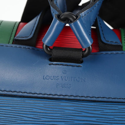 Louis Vuitton Christopher Backpack Epi Leather, MULTICOLOUR, LEATHER, Backpack