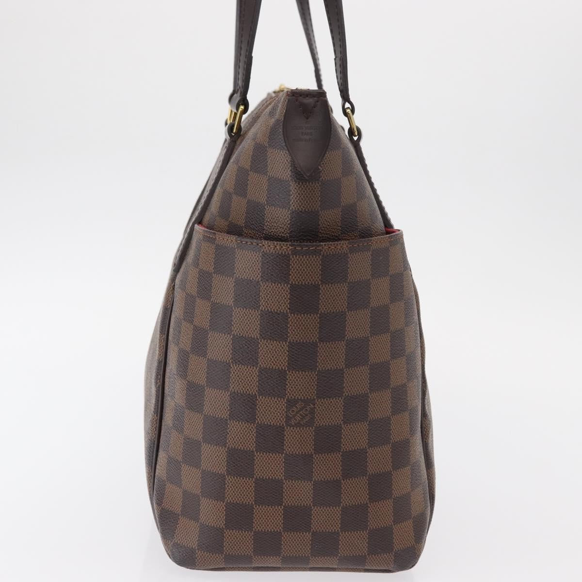 Louis Vuitton Totally Handbag Damier, BROWN, CANVAS, Tote bag