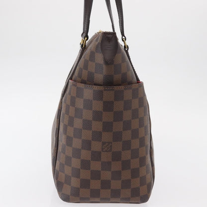 Louis Vuitton Totally Handbag Damier, BROWN, CANVAS, Tote bag