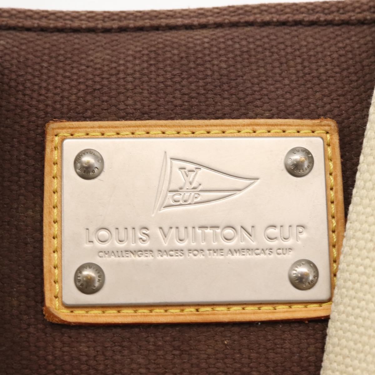 Louis Vuitton Antigua Tote Canvas, BROWN, CANVAS, Tote bag