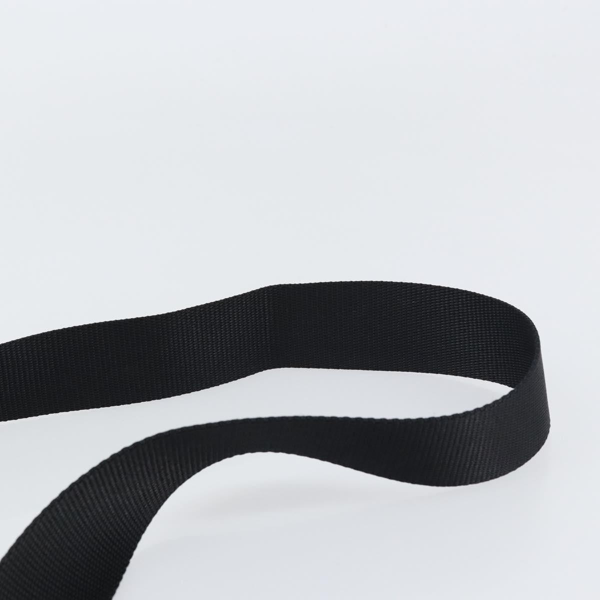 Prada Flat Messenger Bag Tessuto, BLACK, NYLON, Shoulder bag