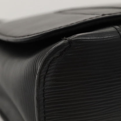 Louis Vuitton Harrington Messenger Bag Epi Leather, BLACK, LEATHER, Crossbody bag