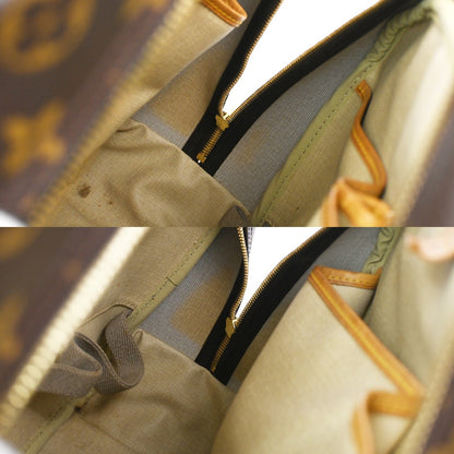 Louis Vuitton Deauville Handbag Monogram Canvas, BROWN, CANVAS, Handbag