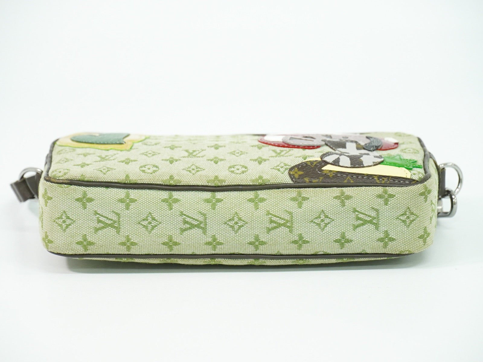 Louis Vuitton Conte De Fees Pochette Monogram Patchwork, KHAKI, CANVAS, Shoulder bag