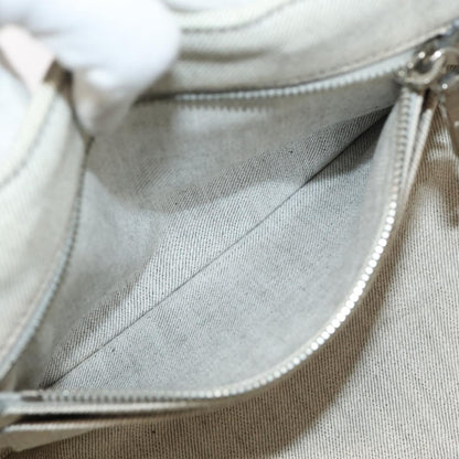 Prada Canapa Tote Rhinestone Embellished Canvas, GRAY, CANVAS, Tote bag