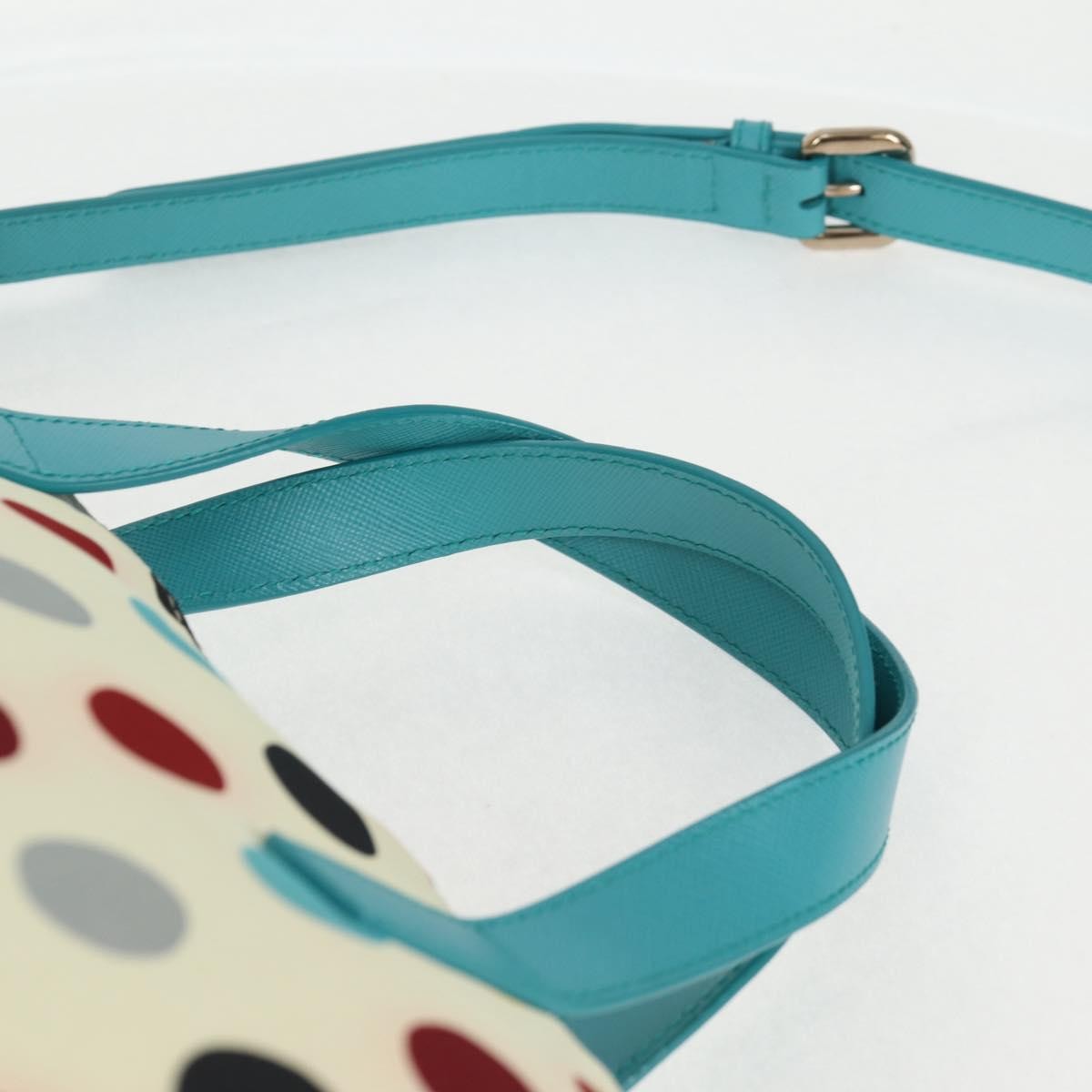 Prada Convertible Tote Printed Tessuto with Saffiano, WHITE, NYLON, Tote bag