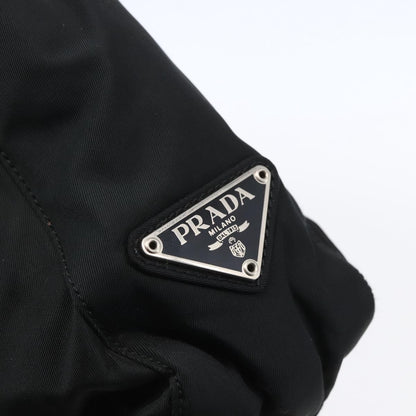 Prada Vintage Shoulder Bag Tessuto, BLACK, NYLON, Shoulder bag