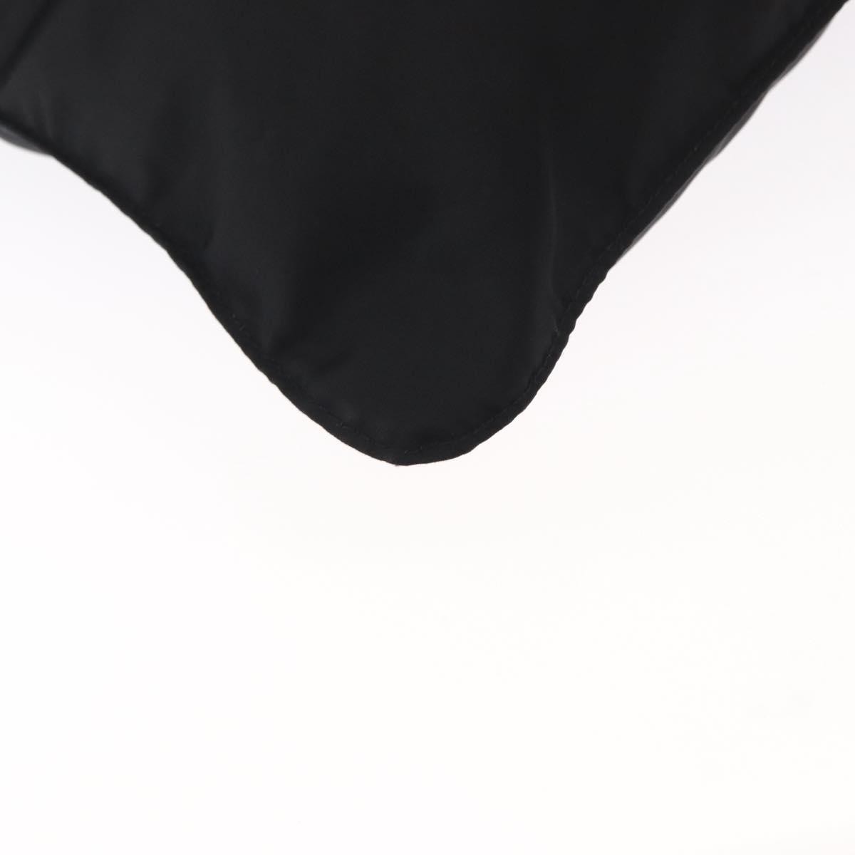 Prada Zip Messenger Bag Tessuto, BLACK, NYLON, Shoulder bag