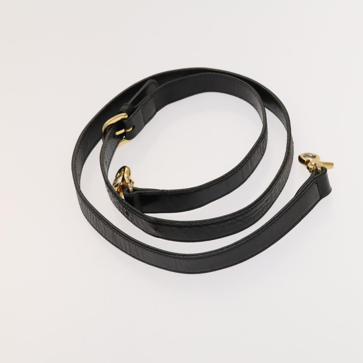 Versace Vintage Handbag Leather, BLACK, LEATHER, Handbag