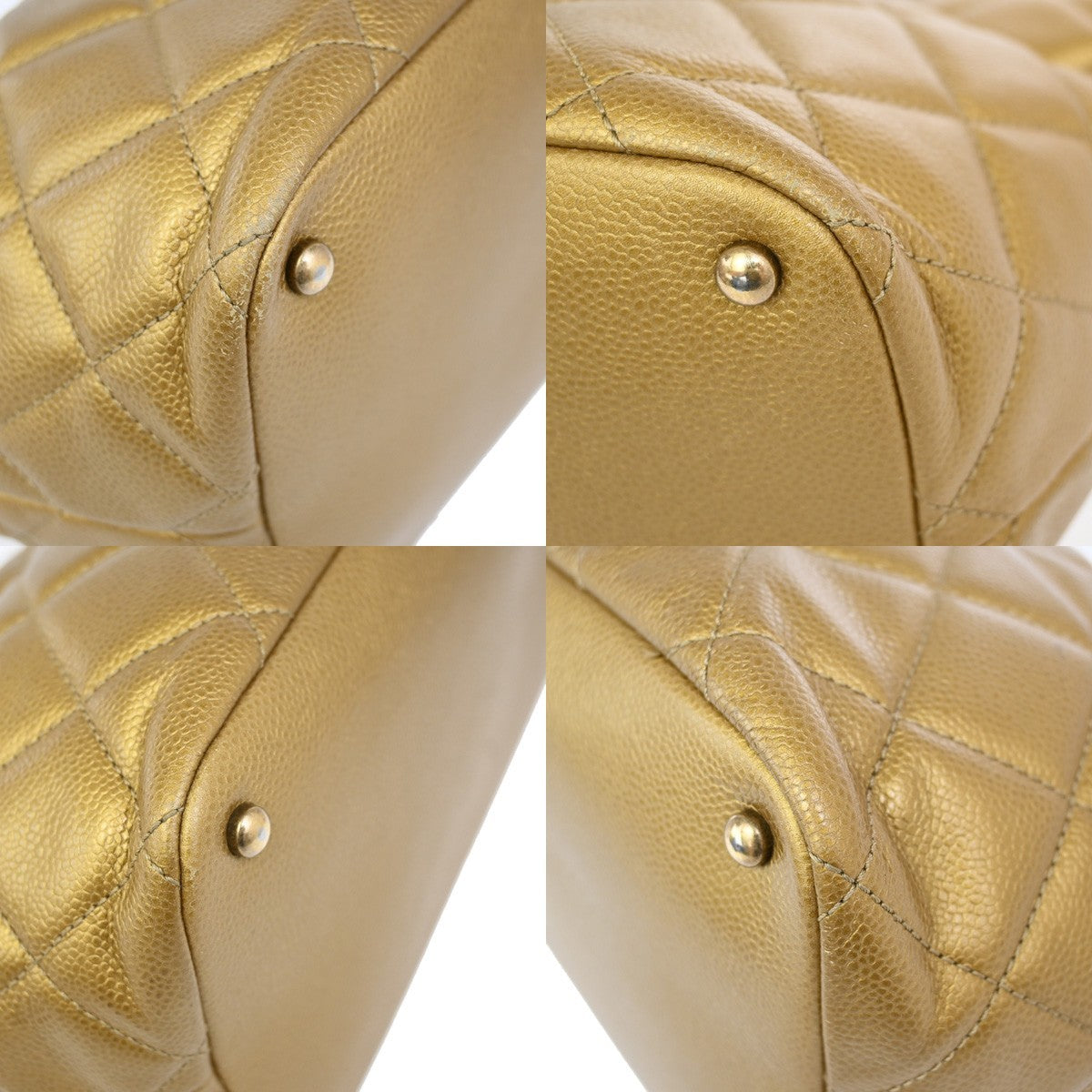 Chanel Timeless CC Soft Tote Calfskin, GOLD, CALFSKIN, Shoulder bag