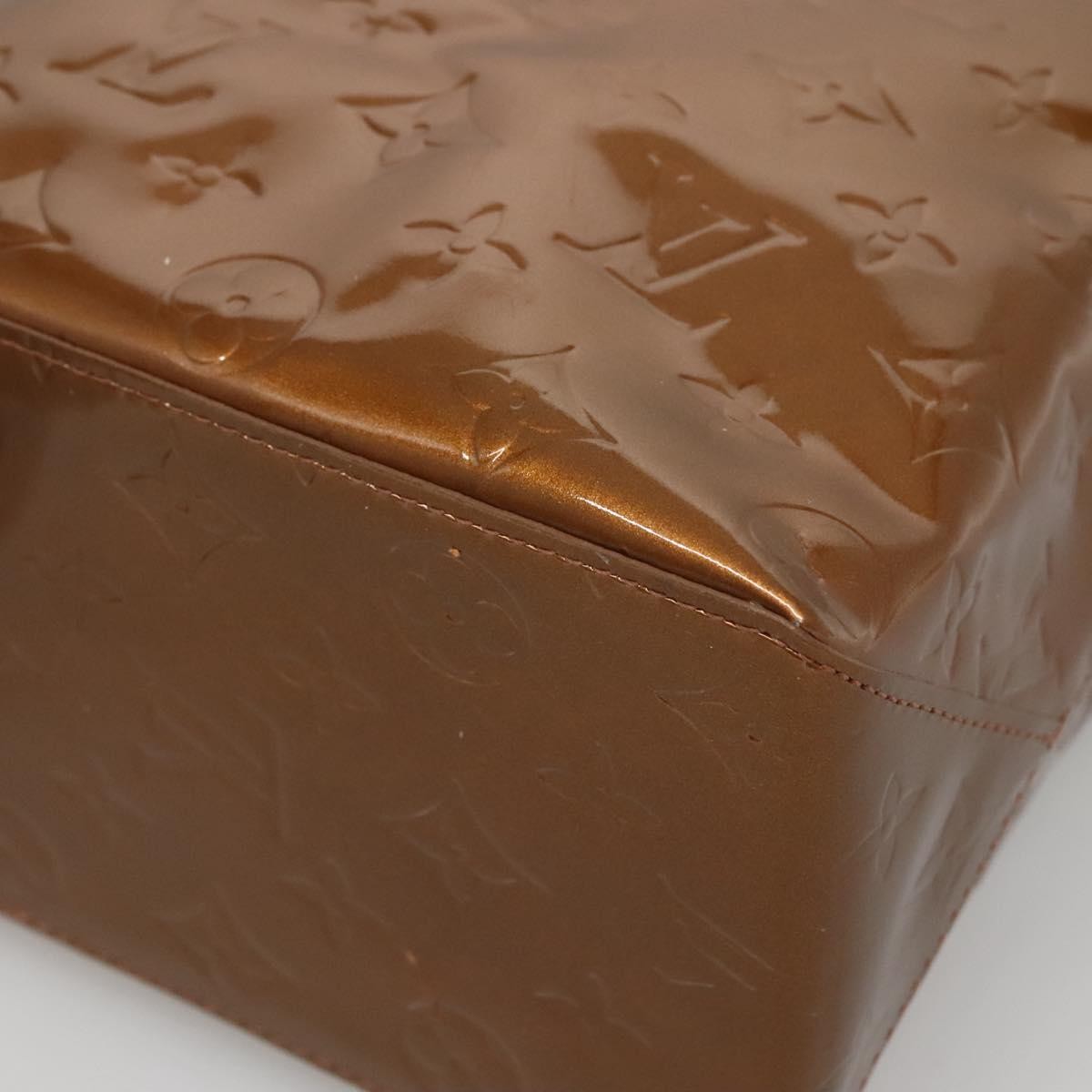 Louis Vuitton Reade Handbag Monogram Vernis, BROWN, PATENT_LEATHER, Handbag