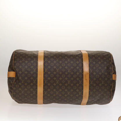 Louis Vuitton Sac Polochon Handbag Monogram Canvas, BROWN, CANVAS, Travel bag