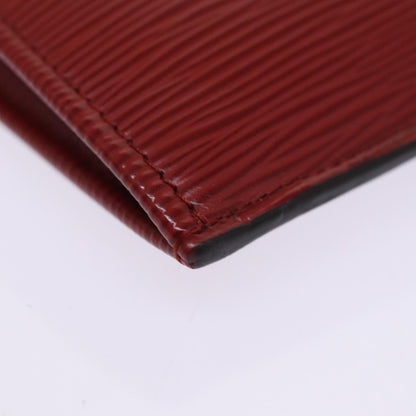 Louis Vuitton Pochette Jour Epi Leather, RED, LEATHER, Clutche & pouche