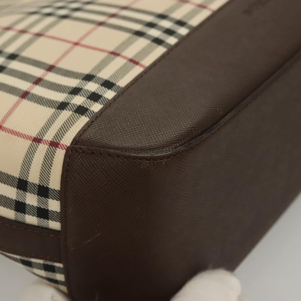 Burberry Nova Check Tote canvas check pattern, BEIGE, CANVAS, Tote bag